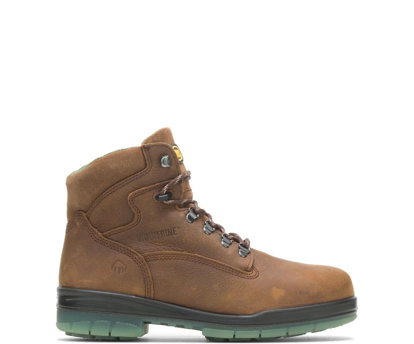 Bottes de Travail Wolverine I-90 DuraShocks® Waterproof Insulated Steel Toe 6" Homme - Marron (PIY53